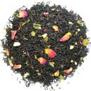 Rhabarber - Sahne   -   schwarz aromatisierter Tee